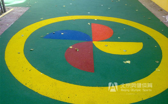 幼兒園風車塑膠跑道