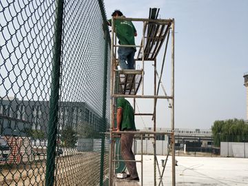 北京體育場圍欄安裝案例延慶生態園